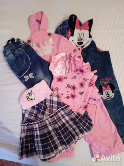 Детская одежда для девочек от 0 до 5 лет