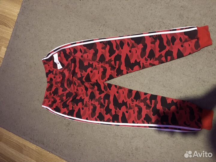 Штаны bape adidas