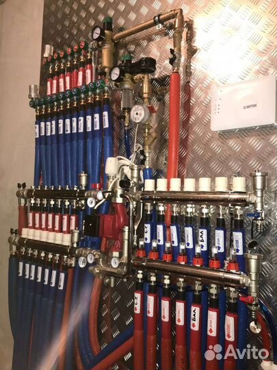 Сантехник Теплый пол отопление водоснабжение