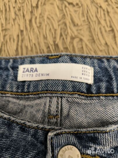 Джинсы zara женские 32размер