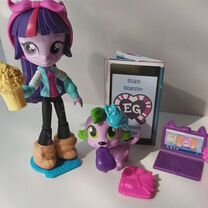 MLP: equestria girls пижамная вечеринка Твайлайт