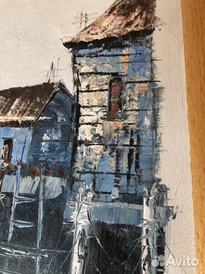 Картина масло холст 33/28см