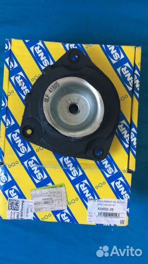 Опора передн аморт-ра Nissan micra/note/renо Clio