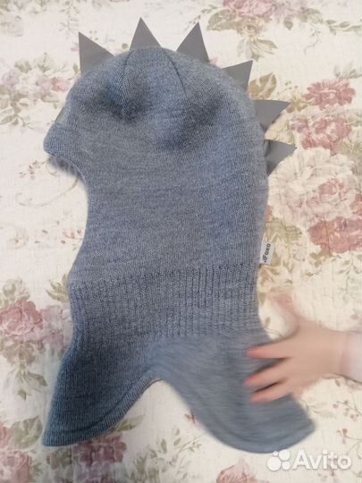 Шапка-шлем зимняя для мальчика