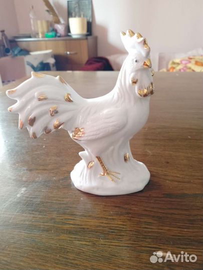 Петушок с позолотой
