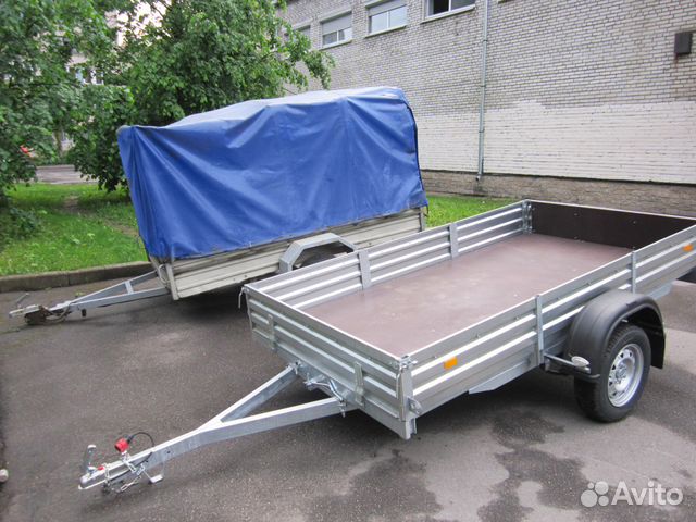 Аренда прокат прицепов разных размеров в Санкт-Петербурге | Услуги | Авито