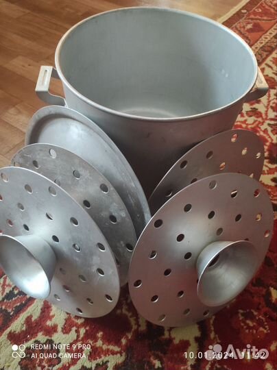 Мантоварка алюминиевая