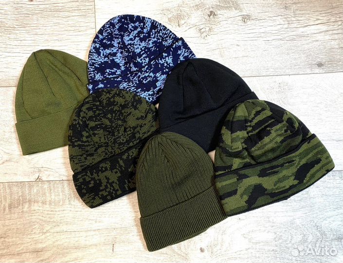 Шапка тактическая вязаная