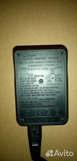 Зарядка для фотоаппарата Canon (CB-2LAE)