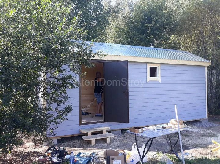 Бытовка зимняя утепленная. Выдерживает до -30