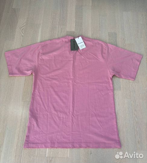 Футболка balenciaga paris moon T-shirt light pink