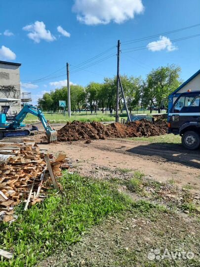 Услуги мини экскаватора