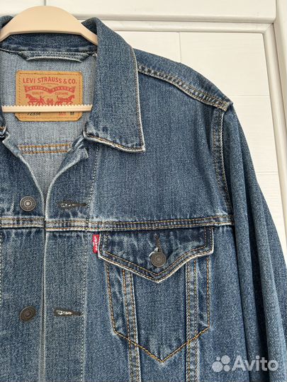 Мужская джинсовая куртка Levis оригинал