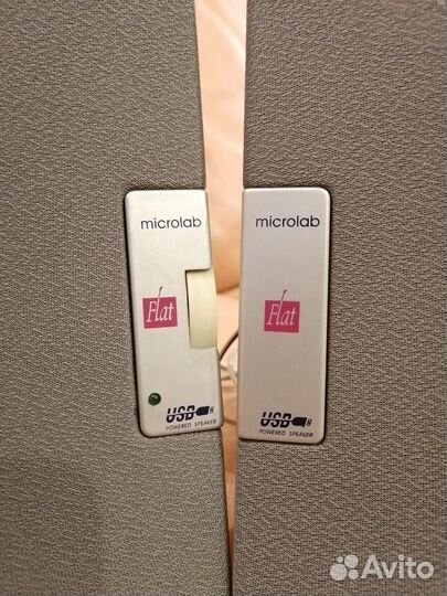 Акустические колонки microlab Flat для компьютера