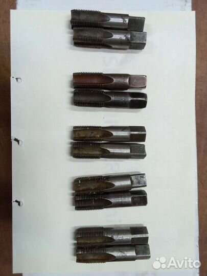 Метчик трубный 1/2 комплект СССР