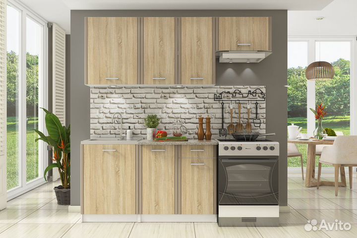 Кухонный гарнитур Бланка стл.094.00