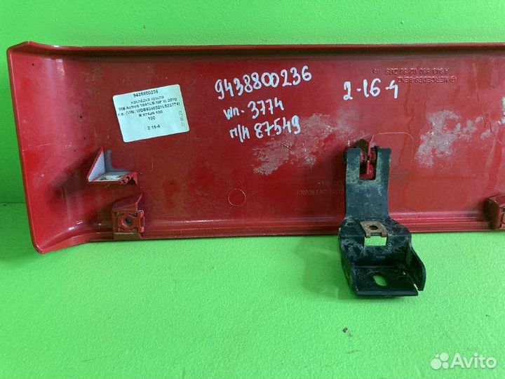 Накладка крыла mercedes-benz actros MP III