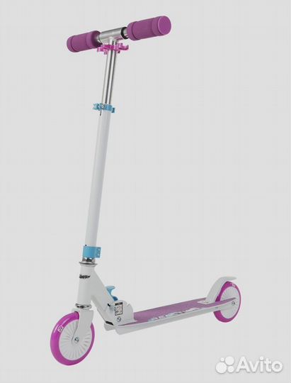 Самокат двухколесный для девочки(складной)