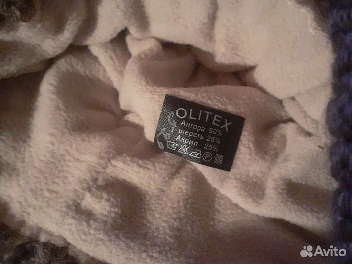 Шапка женская вязаная