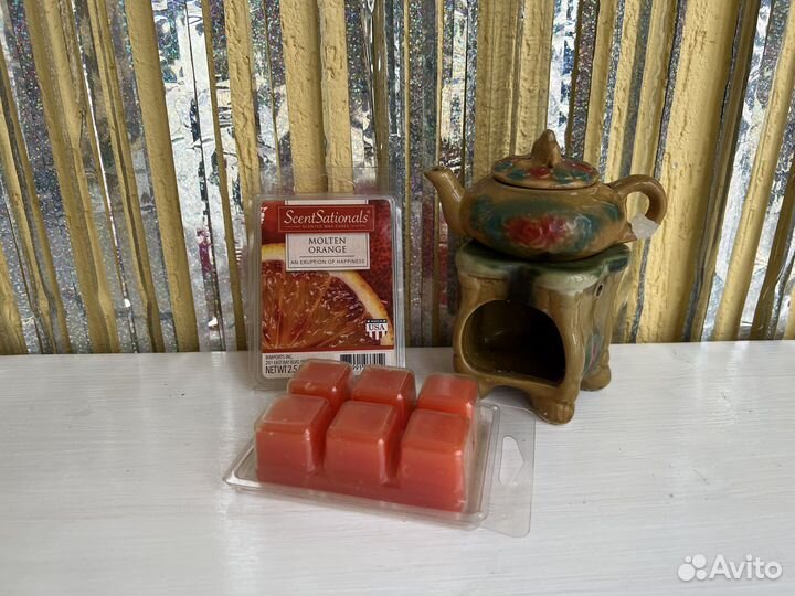 Аромалампа и воск апельсиновый usa США