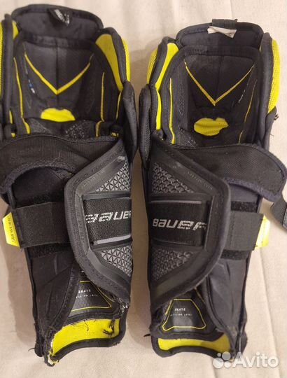 Щитки хоккейные наколенники Bauer Ultra Sonic 12