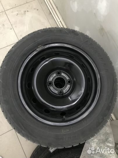 Автошина зимняя в сборе с диском Р15 185-65-15