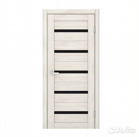 Межкомнатное дверное полотно светлое новое