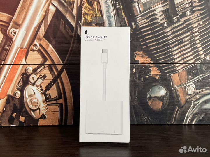 Адаптер Apple USB-C Digital AV Multiport, белый