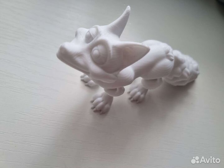 Лис шарнирный / игрушка антистресс