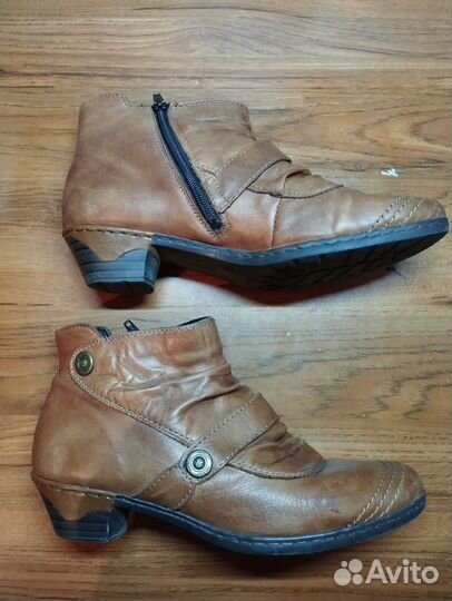 Ботильоны женские зимние кожа 40 размер