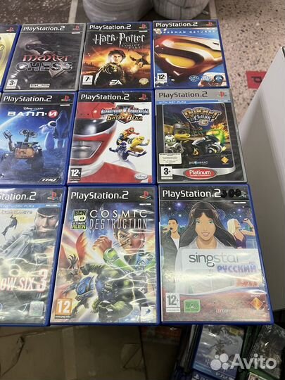 Лицензионные игры ps2