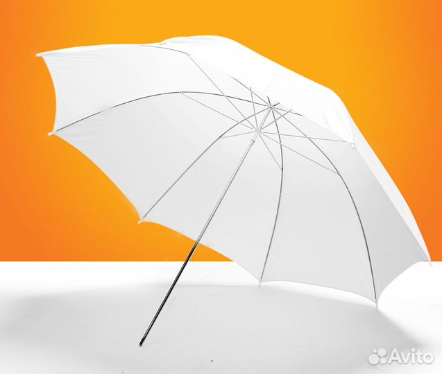 Зонт на просвет 110 см (43 дюйма) с креплением