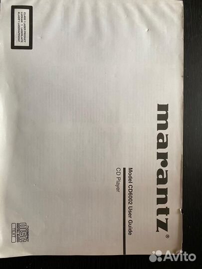 Проигрыватель cd6002 marantz