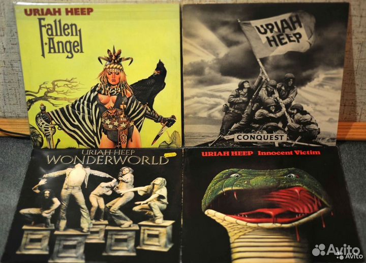 Виниловые пластинки - фирм. лиц. перепечатки, рок