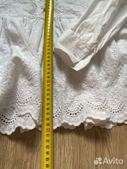 Блузка белая женская размер м