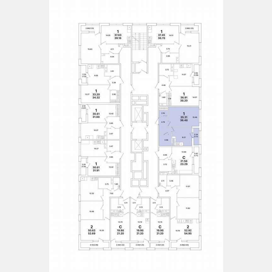 1-к. квартира, 36,5 м², 5/12 эт.
