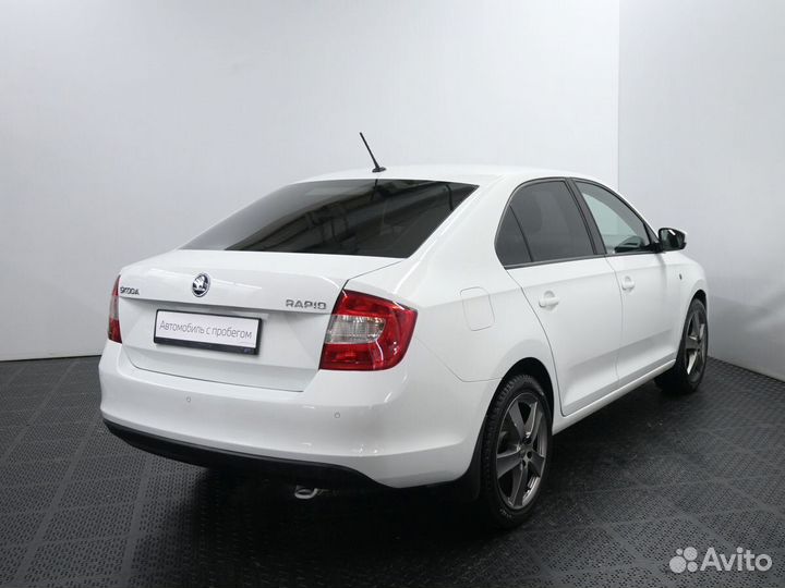 Skoda Rapid 1.6 МТ, 2016, 121 527 км