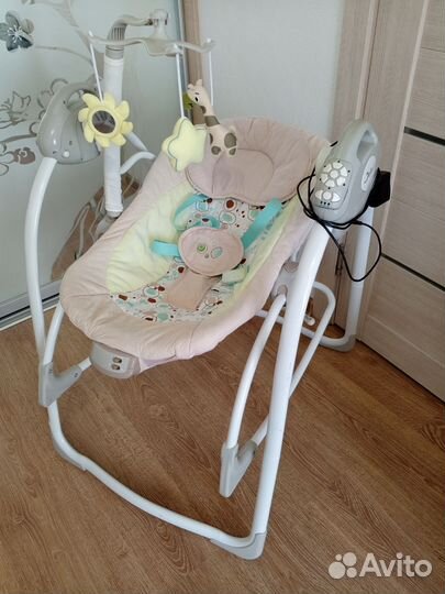 Детские электрокачели-шезлонг