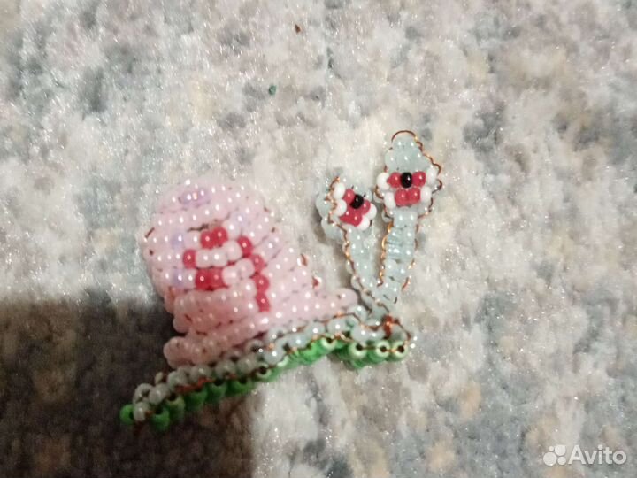 Объёмные фигурки из бисера