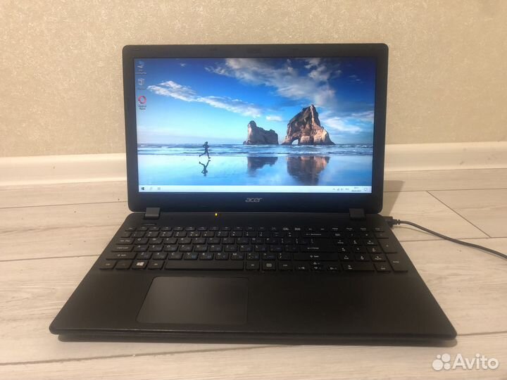 Ноутбук acer 2-ядра 4GB SSD Windows10 для Учебы