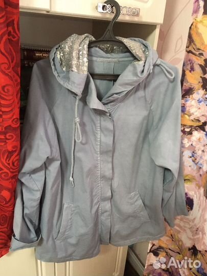 Куртка женская ветровка х/б 48-52