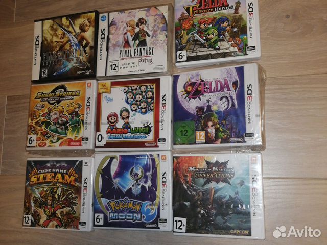 Игры для Nintendo 3DS/2DS купить в Москве | Электроника | Авито
