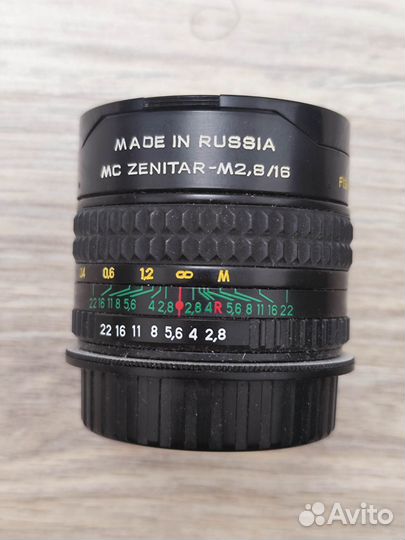 Объектив Зенитар 16, F2,8