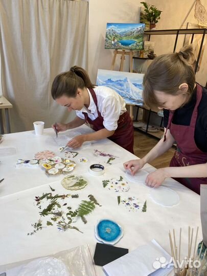 Мастер-класс по эпоксидной смоле