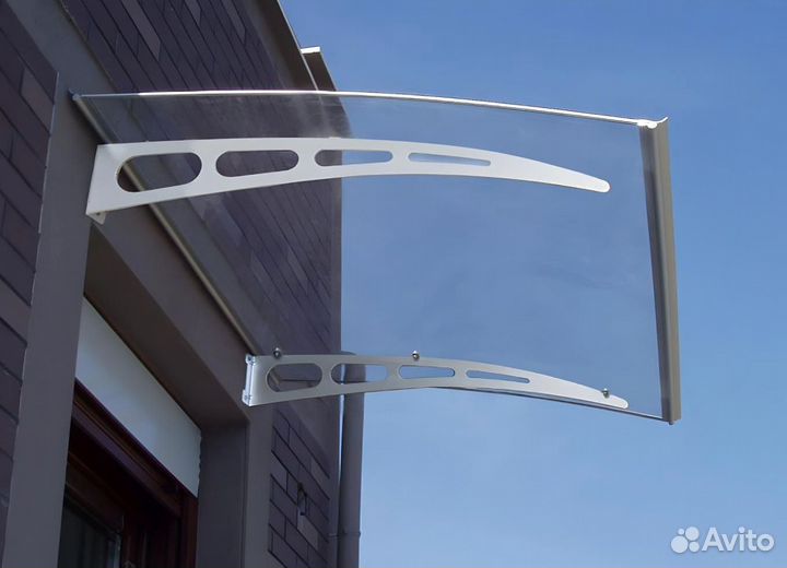 Навес из стекла