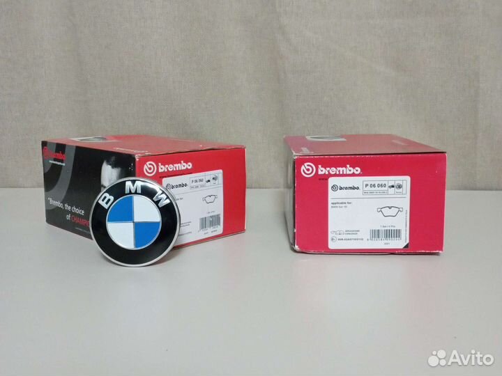 P06060 Тормозные колодки передние Brembo BMW
