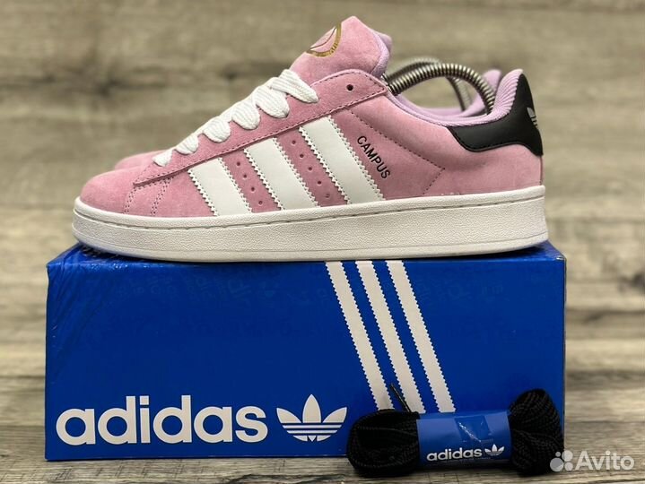 Кроссовки Adidas Campus Pink (36-40)