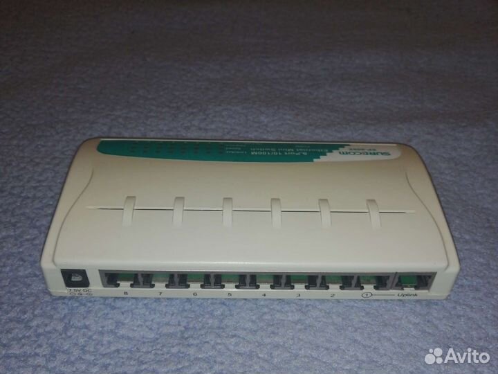 Коммутатор свитч Surecom EP-808X 8 портовый