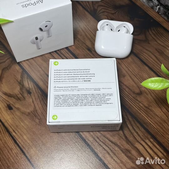 Airpods 4 Premium с шумкой