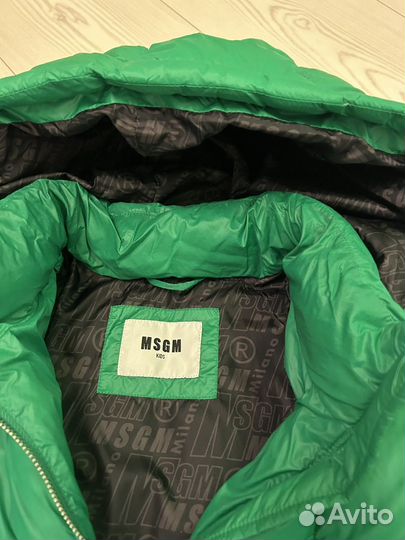 Пуховик msgm kids 152